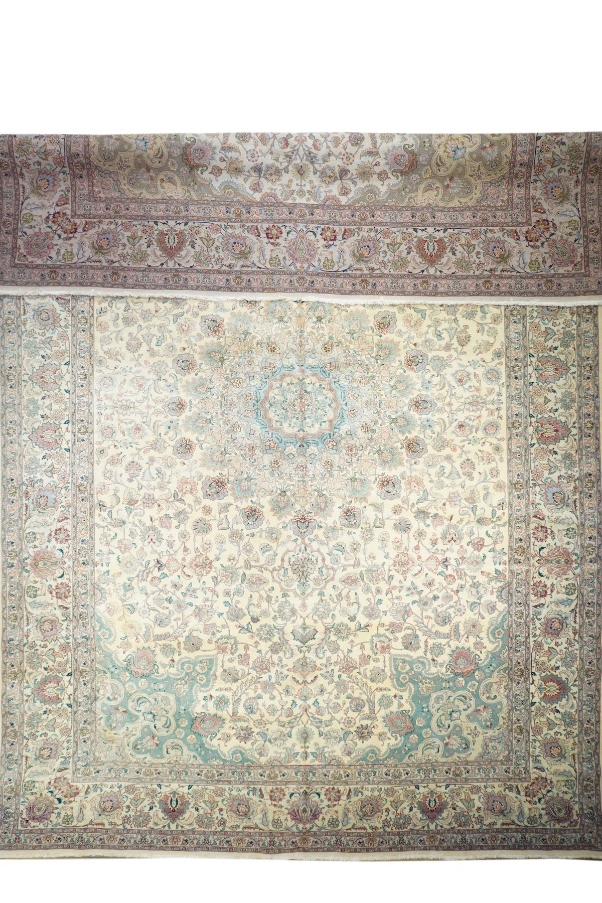Fine Vintage  Kashan Rug 11'6'' x 17'10''