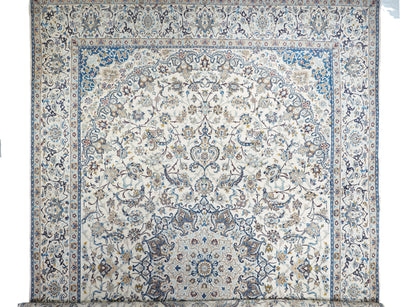 Vintage  Nain Rug 12'9