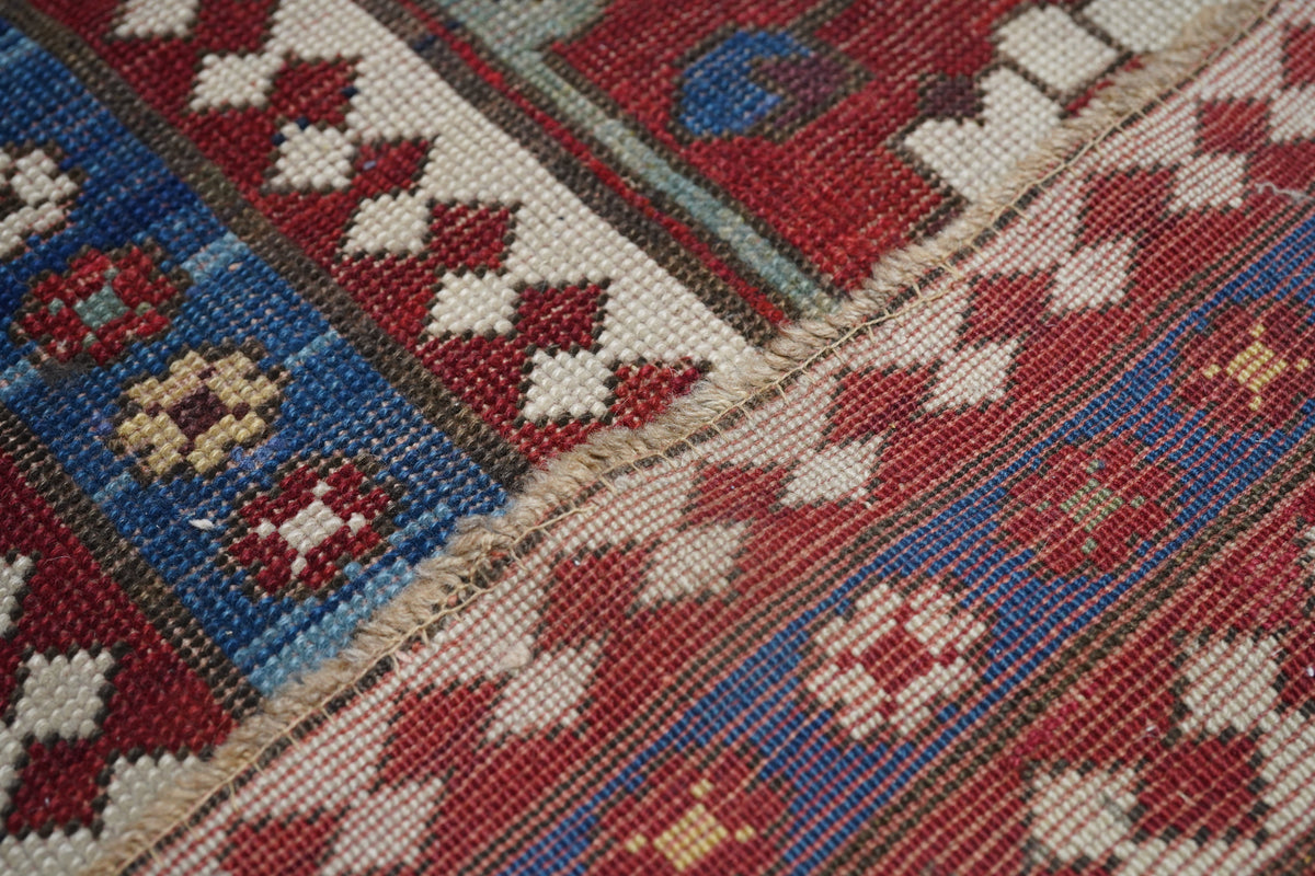Antique Kazak/Azarbayjan Rug 10'6'' x 17'8''