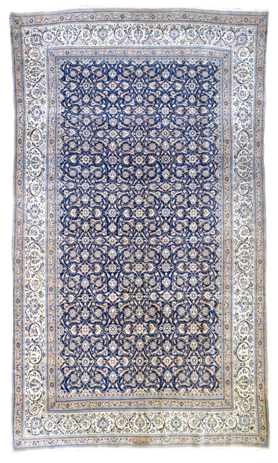 Extremely Fine Vintage  Nain (Signed Habibian) Rug 5'7'' x 9'6''