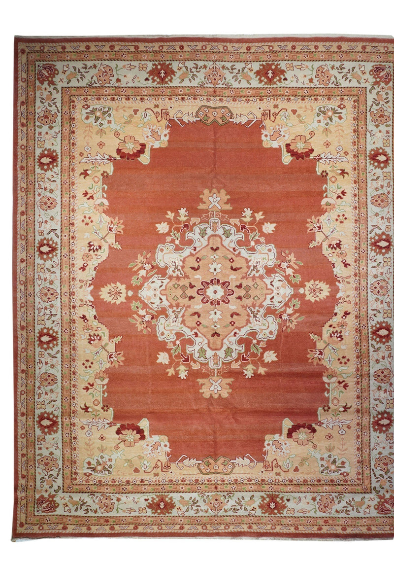 Vintage Oushak Rug 12'1'' x 15'0