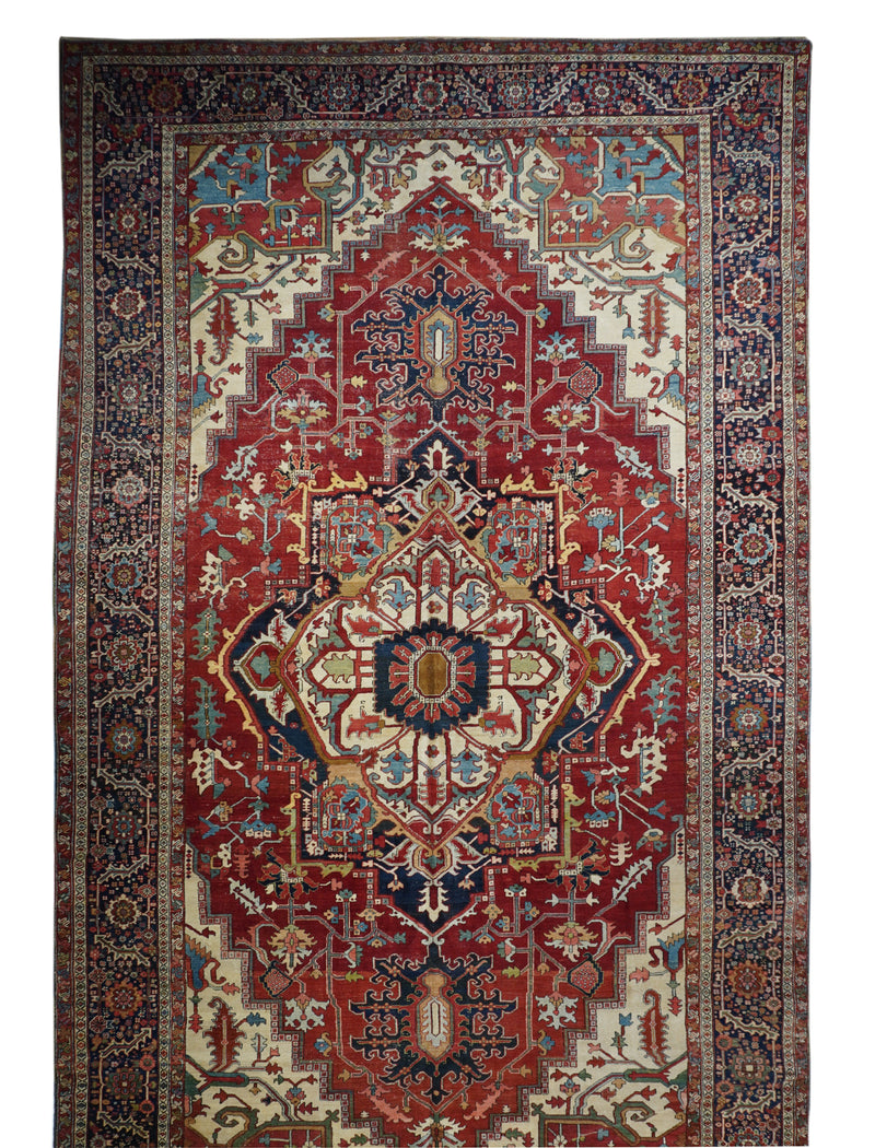 Antique  Serapi Rug 10' 8