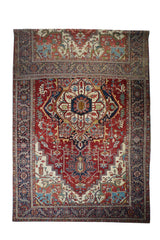 Antique  Serapi Rug 10' 8" x 18' 10''