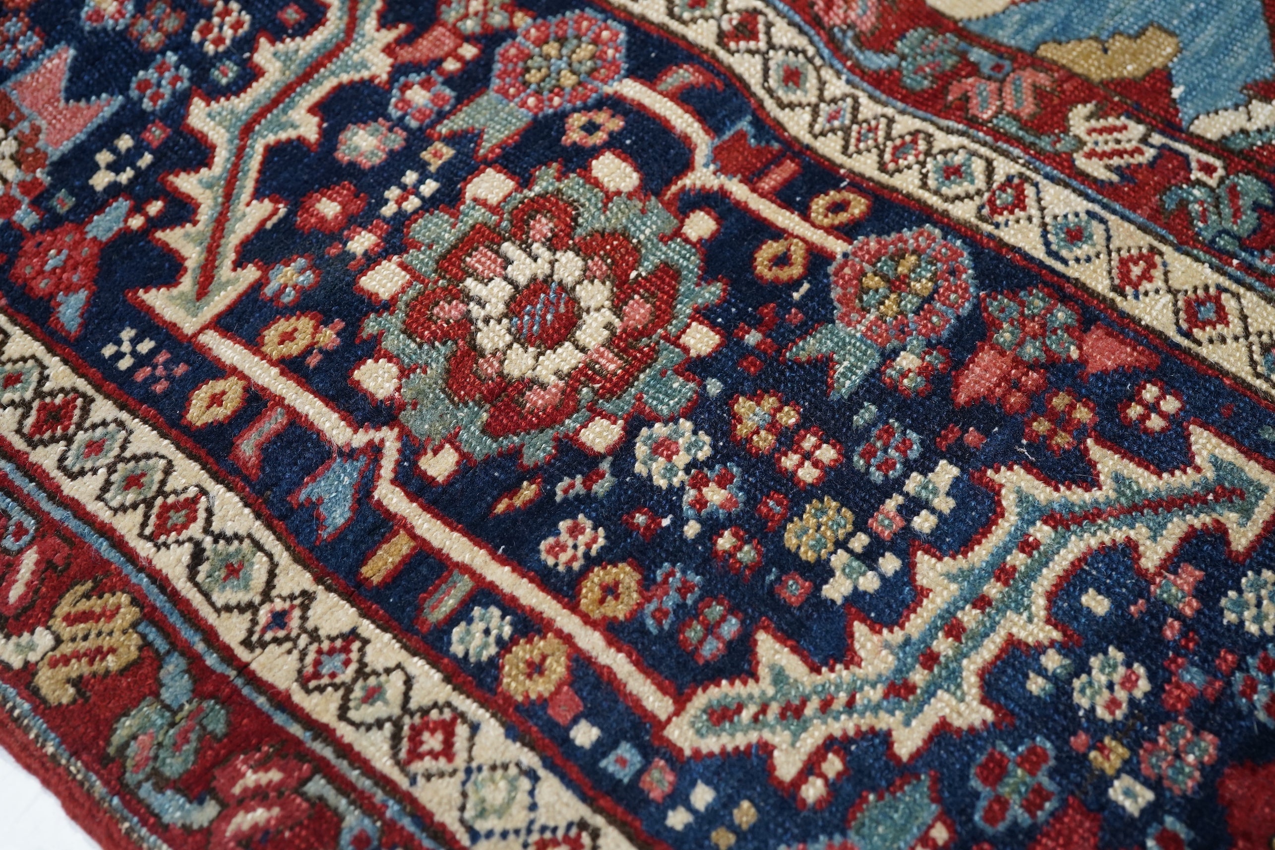 Antique  Serapi Rug 10' 8" x 18' 10''
