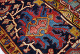 Antique Heriz Rug 12'0" x 14'7''