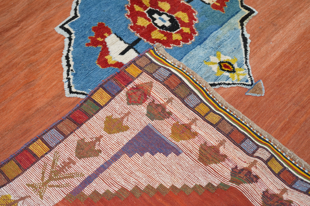 Vintage Gabbeh Rug 6'5'' x 6'7''