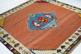Vintage Gabbeh Rug 6'5'' x 6'7''