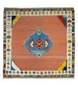 Vintage Gabbeh Rug 6'5'' x 6'7''