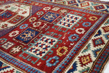 Antique Caucasian Kazak Rug 5' 3'' x 8' 0"