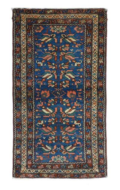 Antique Hamadan Rug 2'7'' x 4'8''