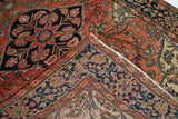 Antique  Farahan Sarouk Rug 3'4'' x 4'10''