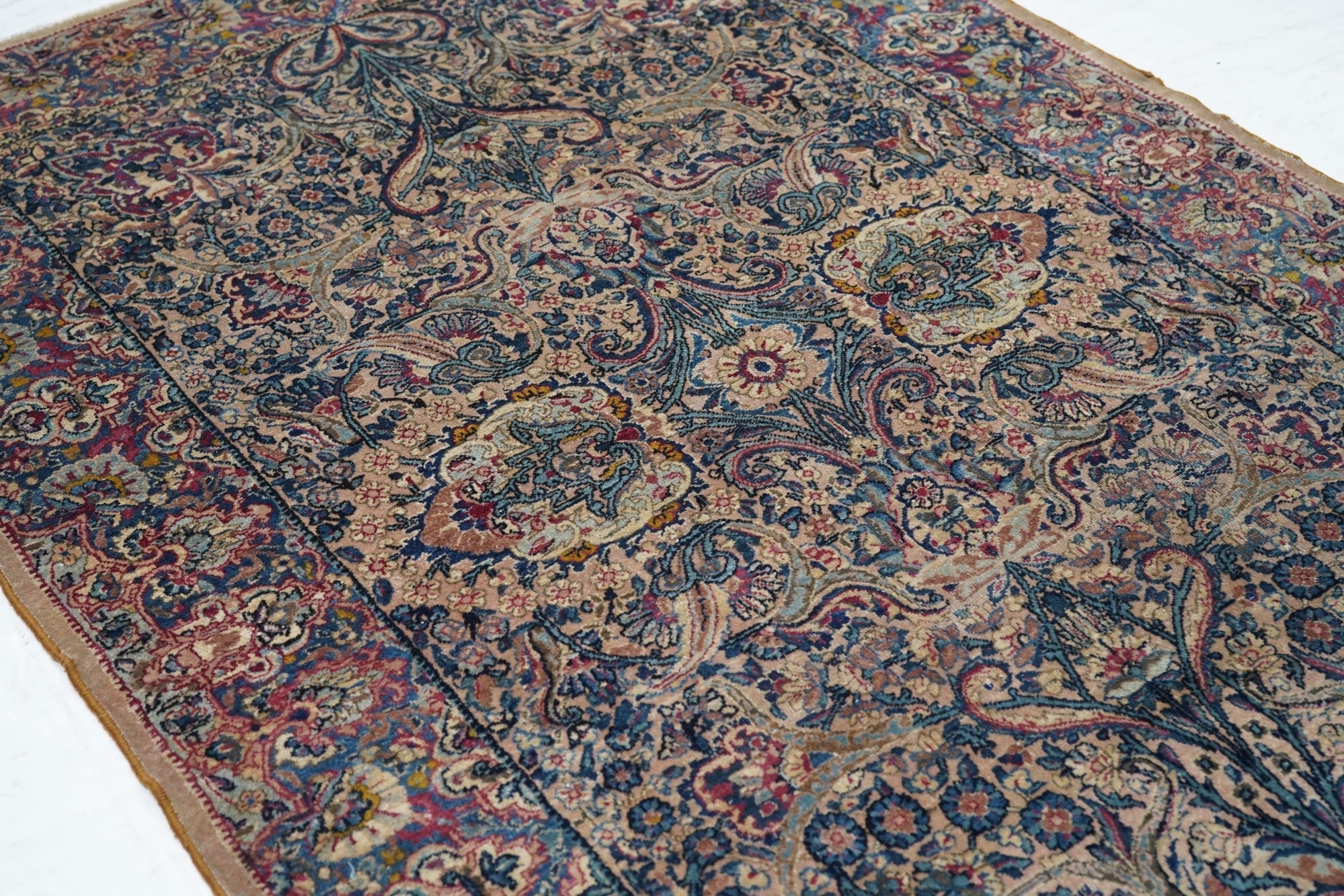 Antique Lavar Kerman Rug 3'11'' x 5'10''