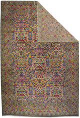 Antique Lavar Kerman Rug 9'7'' x 14'1''