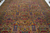 Antique Lavar Kerman Rug 9'7'' x 14'1''