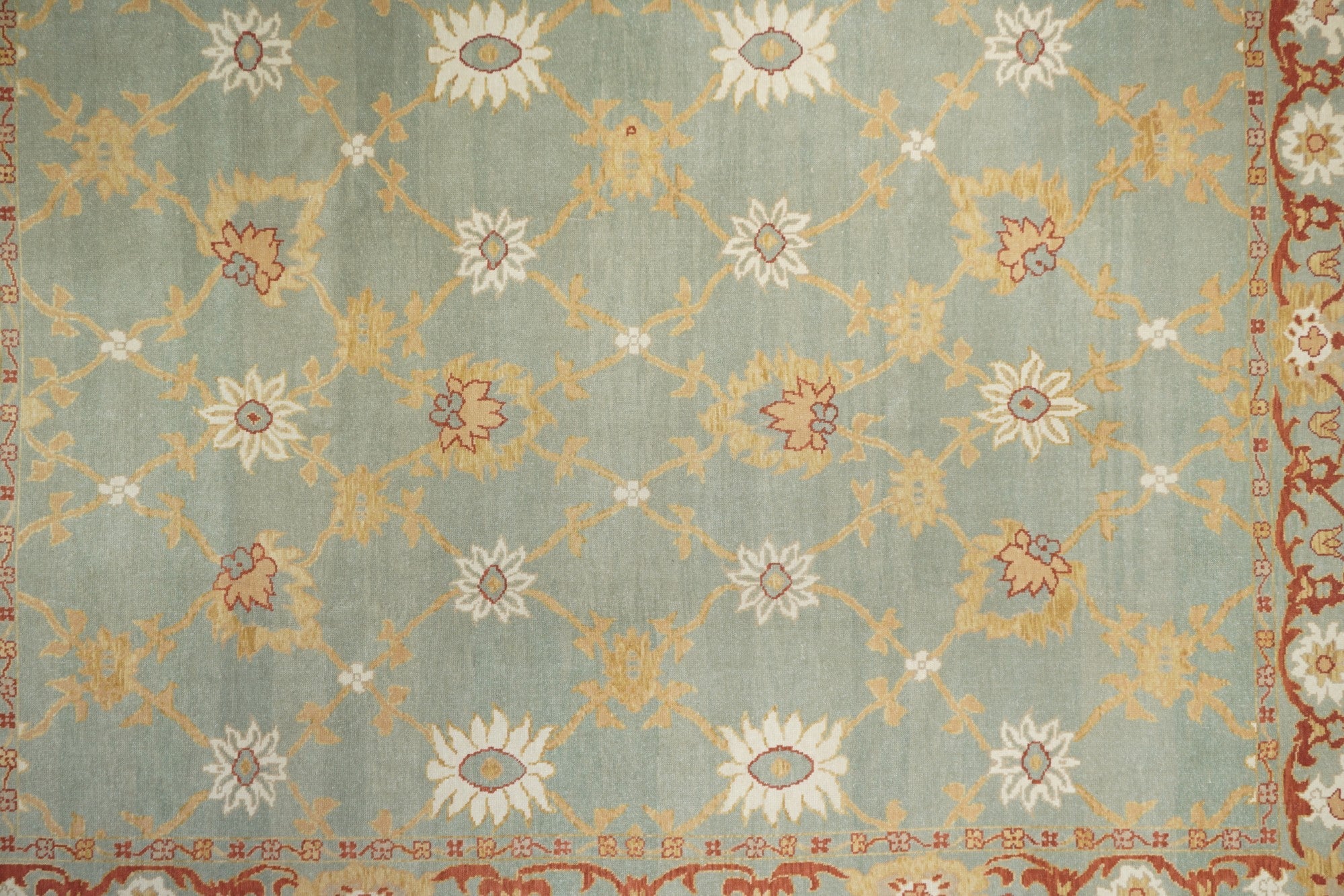 Oushak Rug 9'3" x 12' 5"