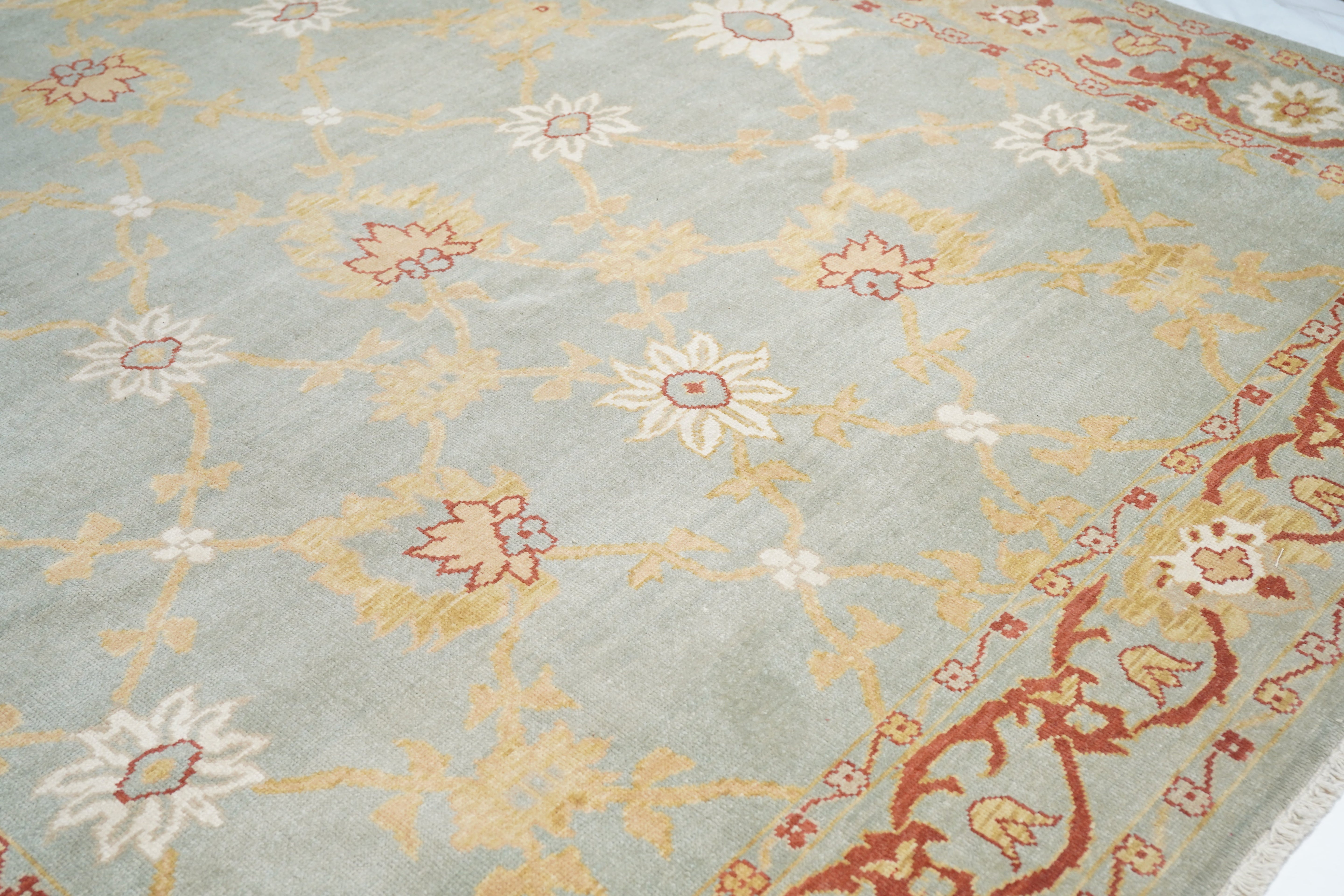 Oushak Rug 9'3" x 12' 5"