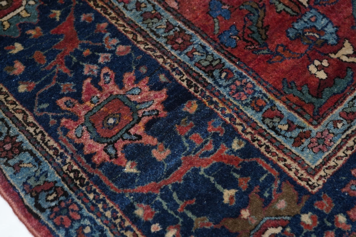 Antique Mohajeran Sarouk Rug 6'10'' x 10'4''