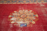 Antique Oushak Shabby Chic Rug 10'0" x 12'8''
