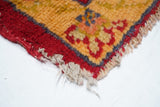 Antique Oushak Shabby Chic Rug 10'0" x 12'8''