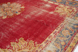 Antique Oushak Shabby Chic Rug 10'0" x 12'8''