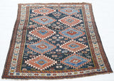 Antique Caucasian Shirvan Rug 2'9'' x 3'9''