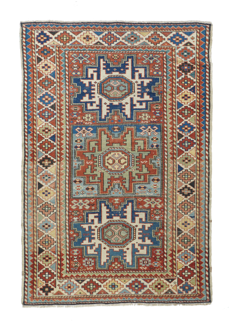 Antique Shirvan Rug 3'3'' x 5'0