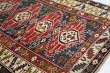 Antique Caucasian Kuba Rug 3'8'' x 5'0"