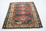Antique Caucasian Kuba Rug 3'8'' x 5'0"