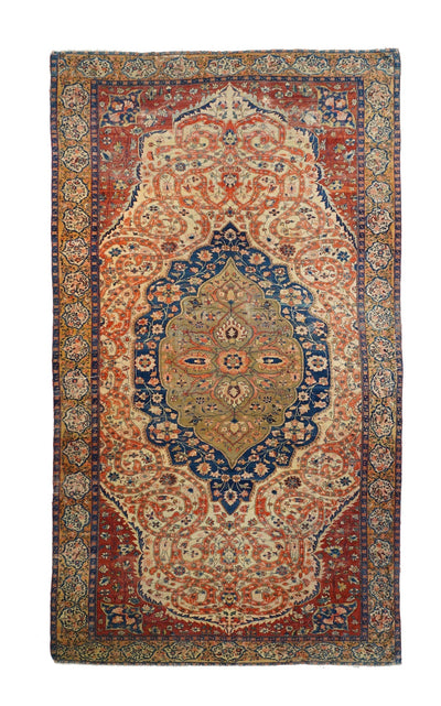 Antique Farahan Sarouk Rug 7'11'' x 14'1''