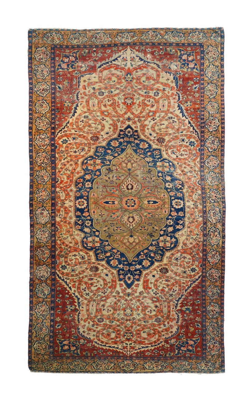 Antique Farahan Sarouk Rug 7'11'' x 14'1''