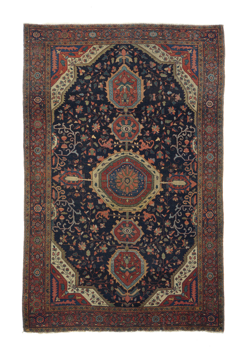 Antique Farahan Sarouk Rug 4'0'' x 6'4''