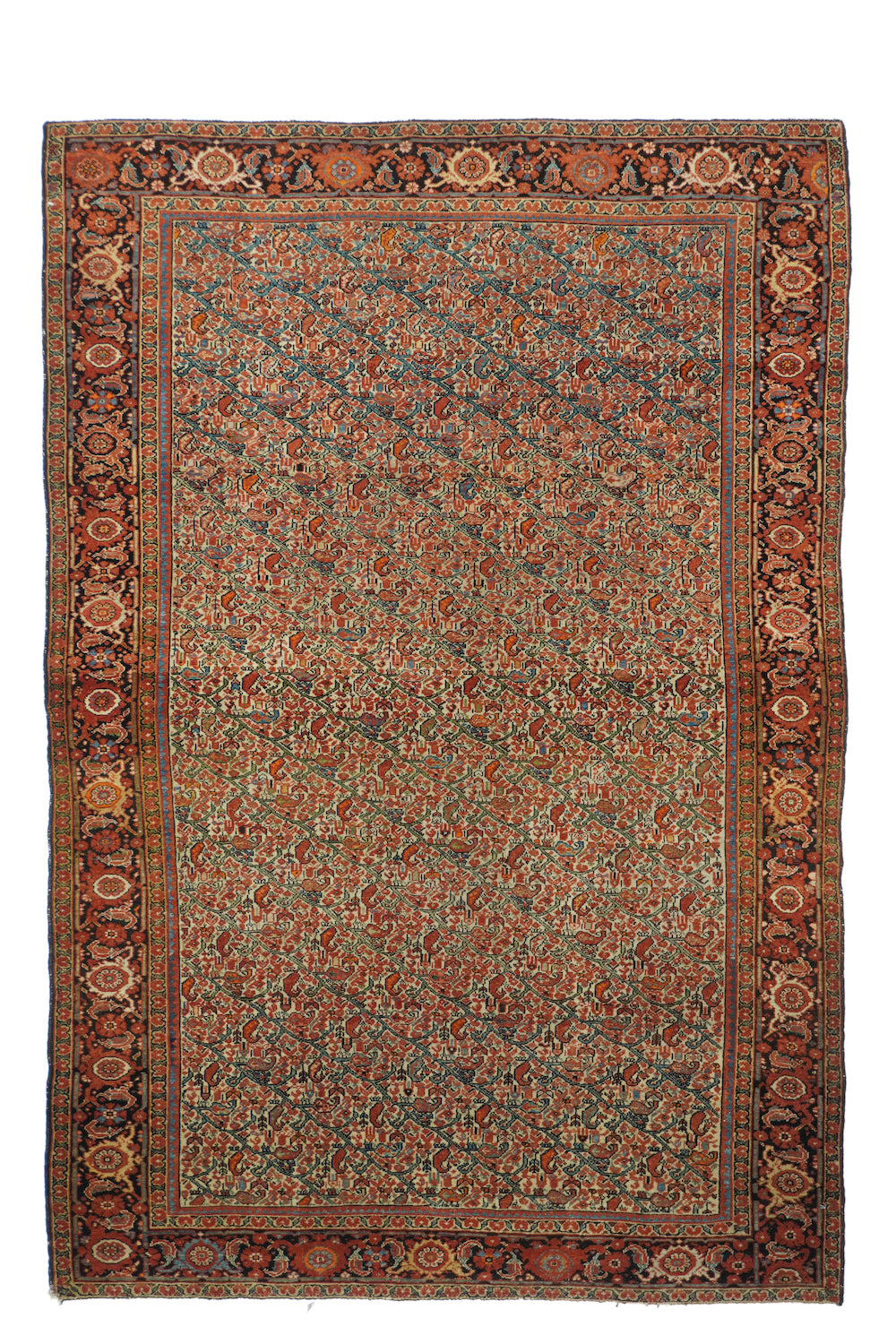 Antique Malayer Rug 4'4'' x 6'2''