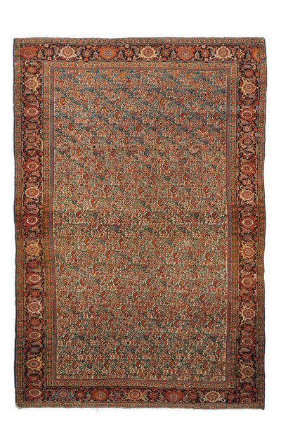 Antique Malayer Rug 4'4'' x 6'2''
