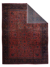 Antique Kashan Rug 11'7'' x 15'3''