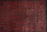 Antique Kashan Rug 11'7'' x 15'3''