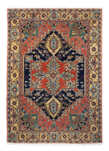 Persian Heriz Carpet 6'8'' x 9'4''