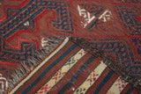 Vintage Kilim Rug 3'4'' x 4'11''