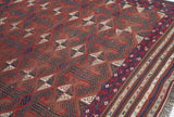 Vintage Kilim Rug 3'4'' x 4'11''