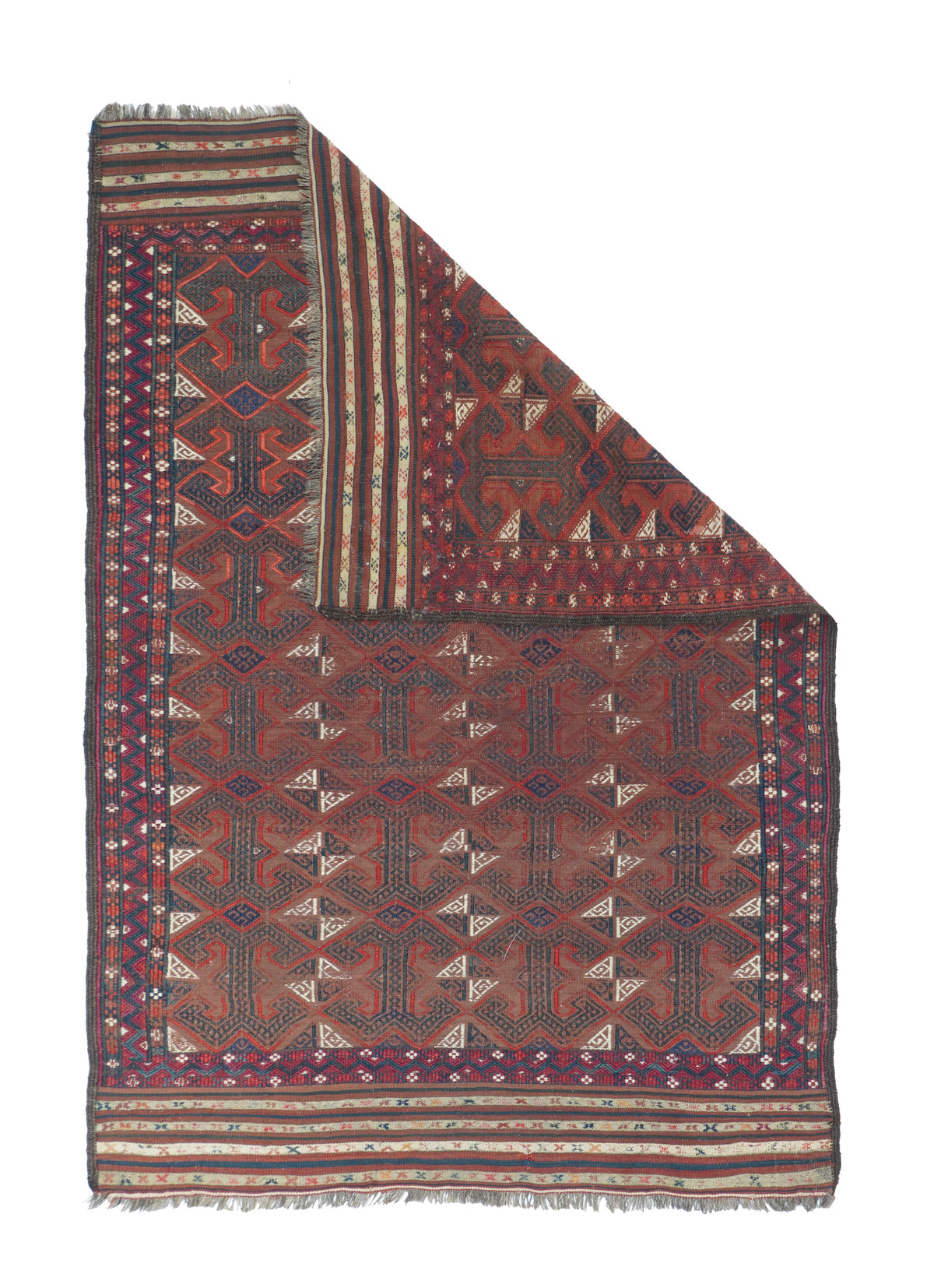 Vintage Kilim Rug 3'4'' x 4'11''