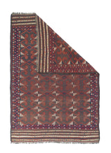 Vintage Kilim Rug 3'4'' x 4'11''