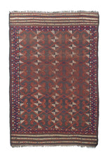 Vintage Kilim Rug 3'4'' x 4'11''
