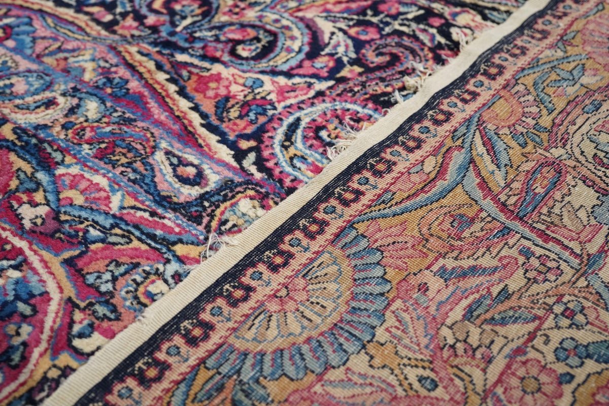 Antique Kerman Rug 10'7'' x 19'2''
