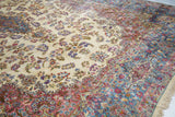 Vintage Kerman Rug 9'8'' x 13'7''