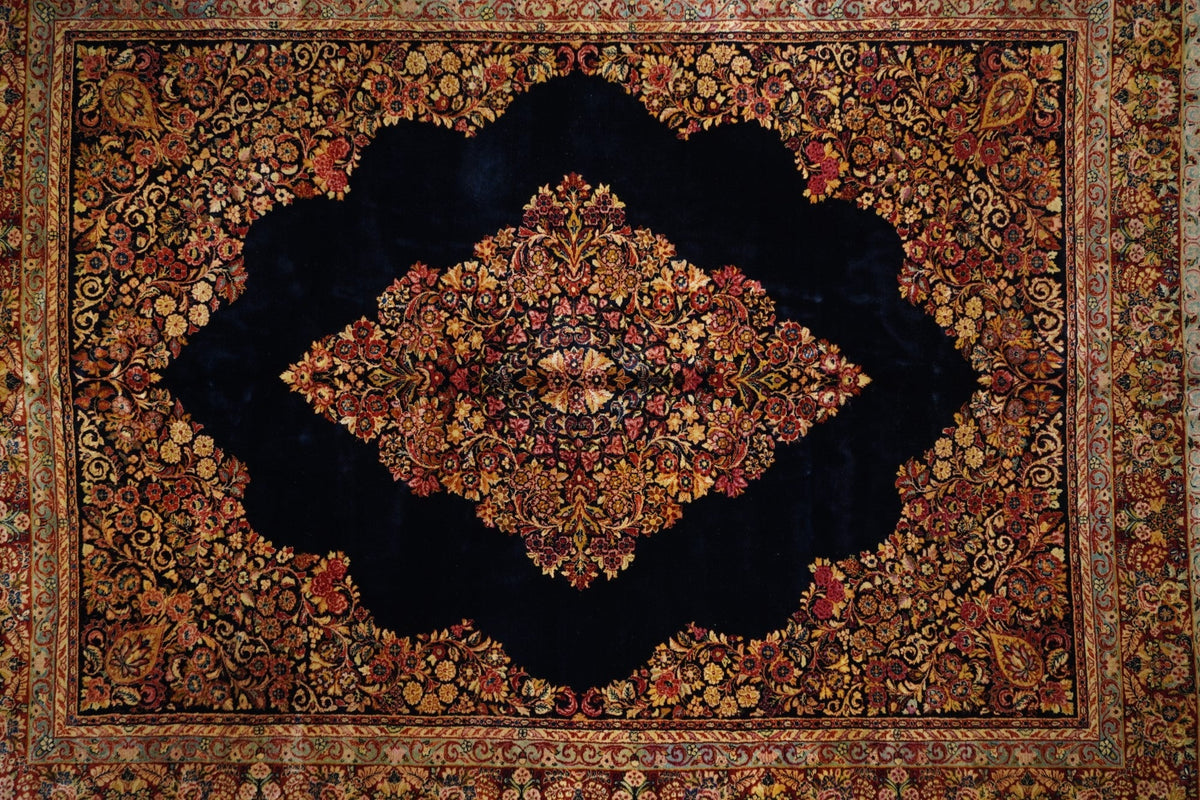 Vintage Sarouk Rug 10'2'' x 13'1''