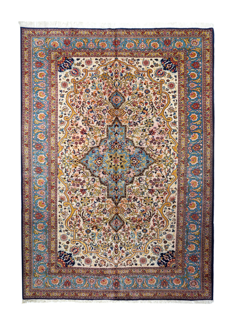 Fine  Qum Wool Rug 8'1'' x 11'4''