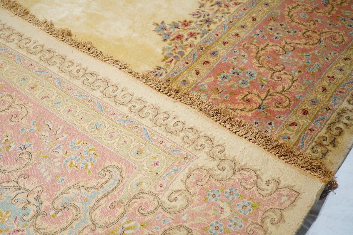 Vintage Kerman Rug 10'1'' x 21'9''