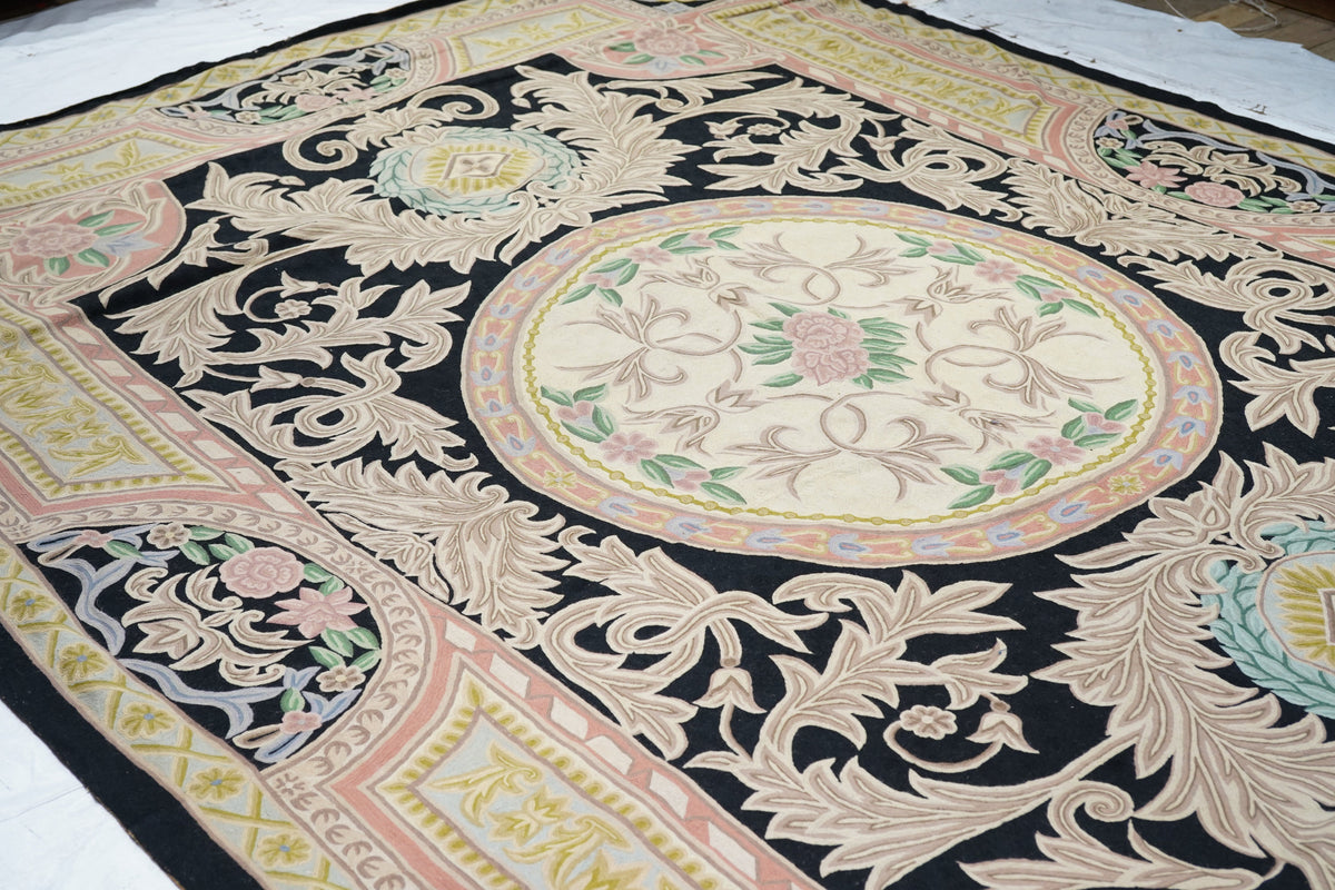 French Savonery Rug 8'10'' x 11'11''