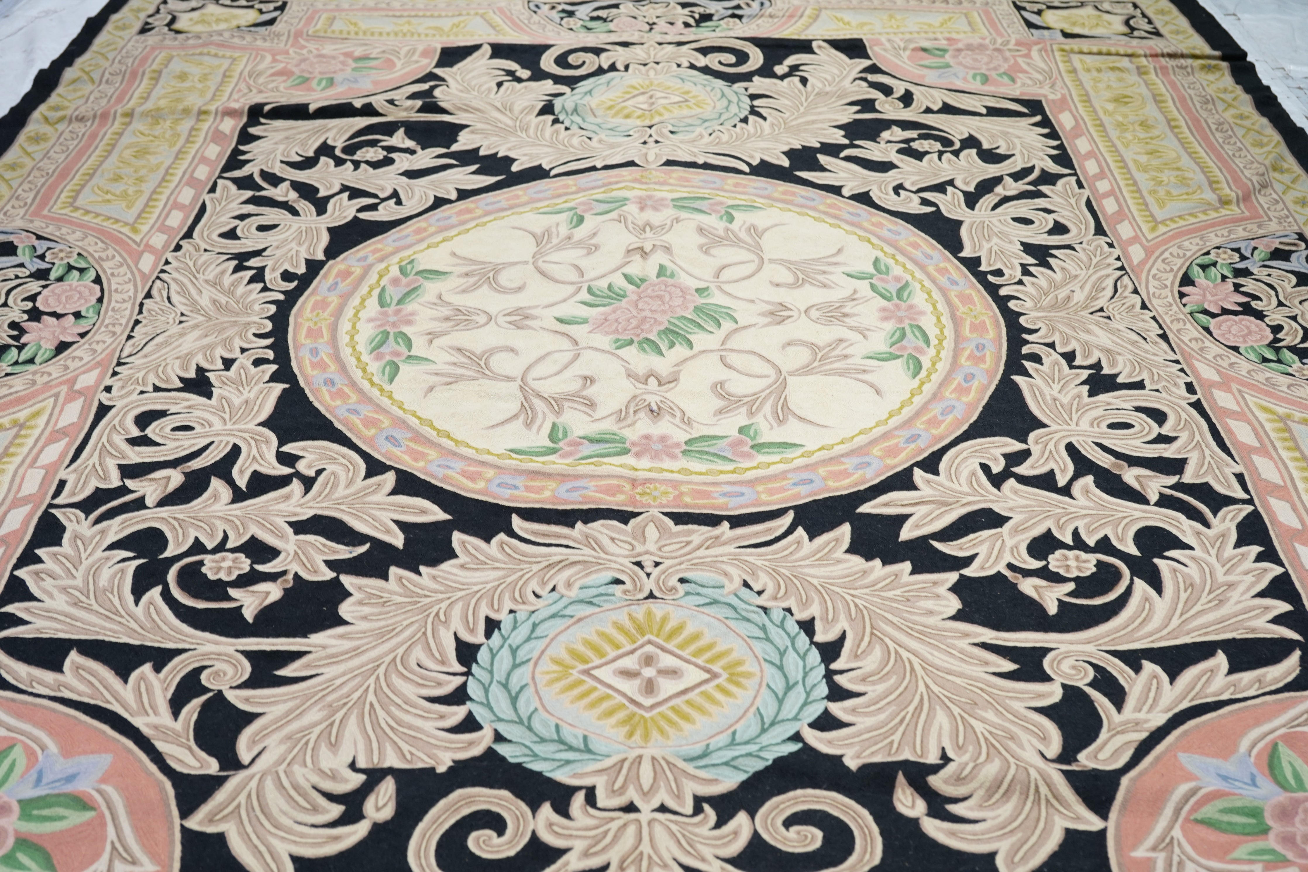 French Savonery Rug 8'10'' x 11'11''