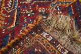 Fine Antique  Qashqai Wool Rug 5'0" x 8'2''