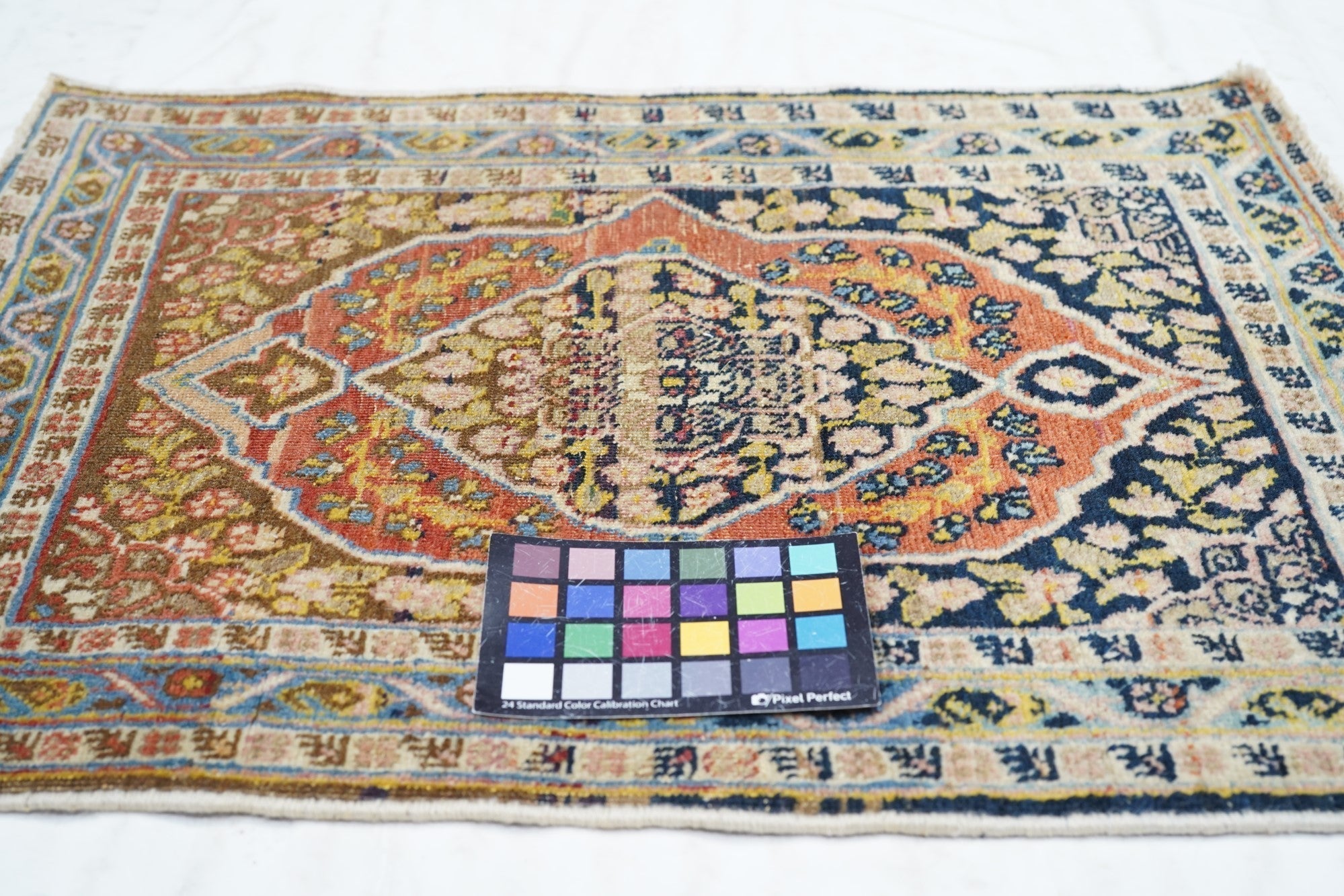 Fine Antique Tabriz Haji Jalili Rug 1'10'' x 2'4''